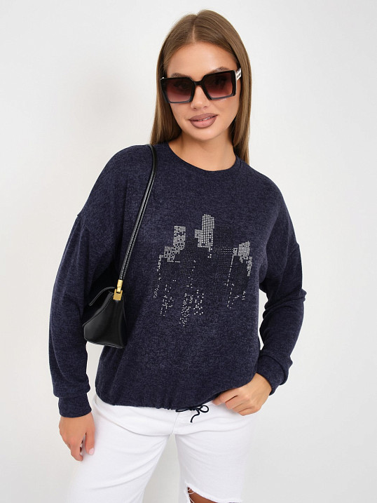 Джемпер женский Келли-2 синий