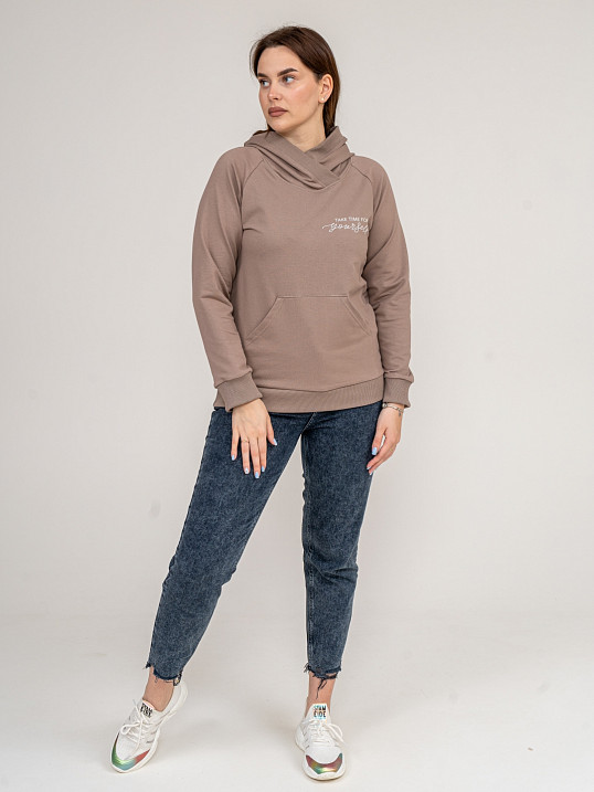 Толстовка женская ТЖФ-06 капучино