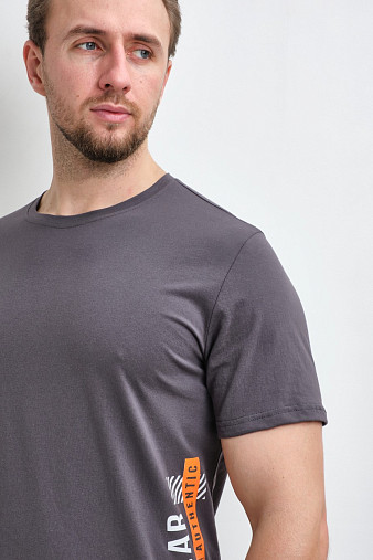 Футболка мужская Норд т.серый