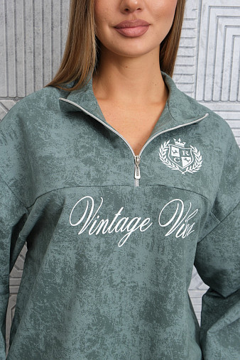 Костюм женский Верона варенка фисташка