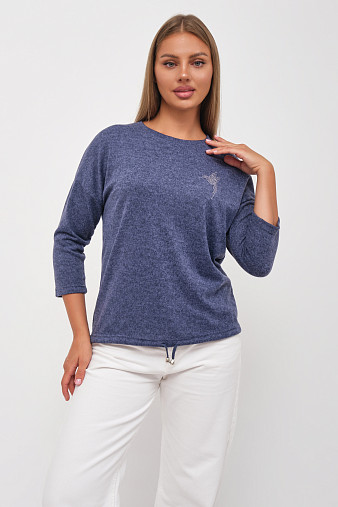 Джемпер Оливия индиго