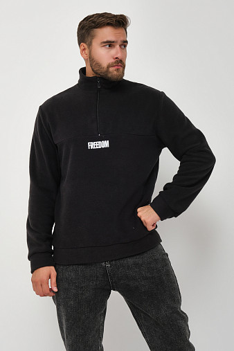 Толстовка муж. Драйв флис черный