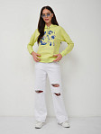 Толстовка женская Элен-2 лимон