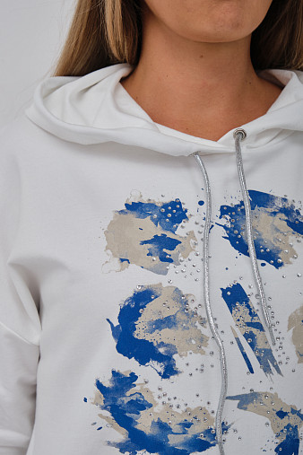 Толстовка женская Элен-2 экрю