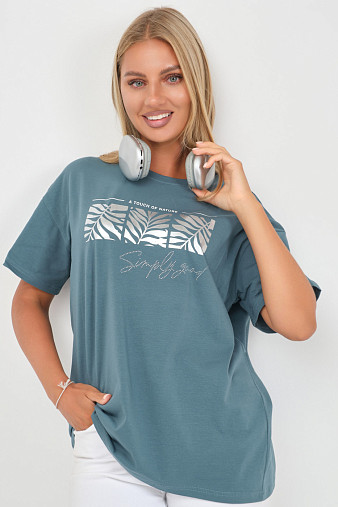 Футболка женская Рио изумруд