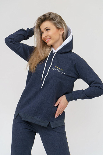 Костюм Элегия Синий меланж