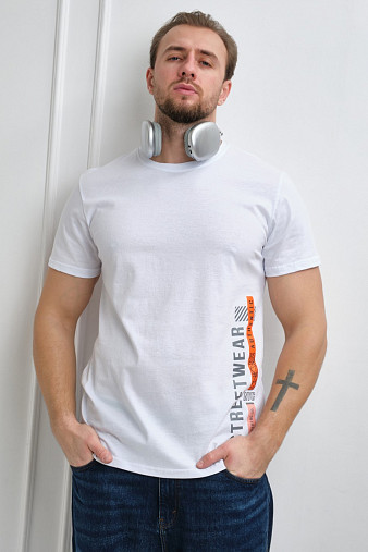 Футболка мужская Норд белый