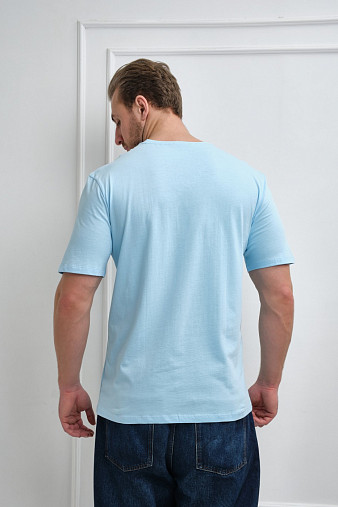 Футболка мужская Фантом-2 св.голубой