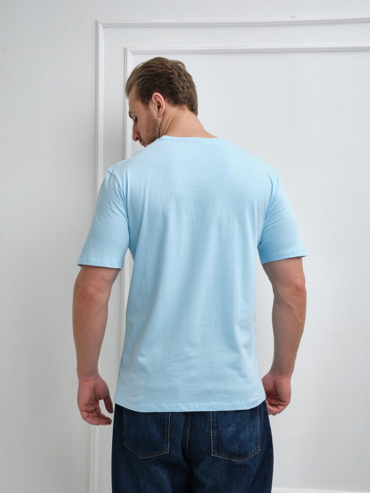 Футболка мужская Фантом-2 св.голубой