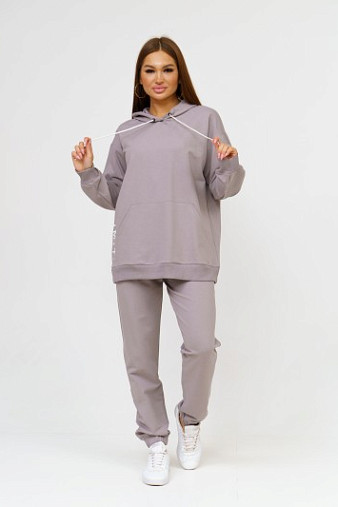 Костюм Челси футер 2-х нитка пепельный