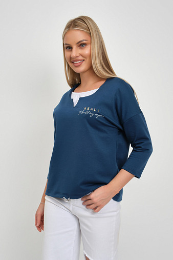 Свитшот женский Молли петроль