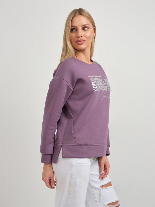 Свитшот женский Флёр слива