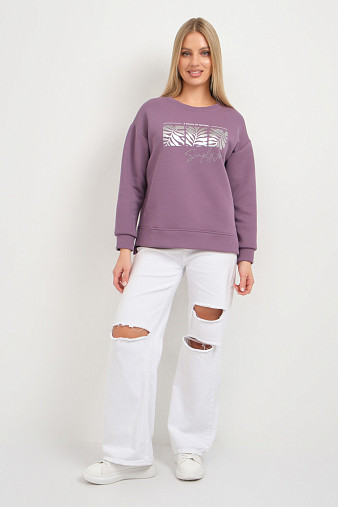 Свитшот женский Флёр слива