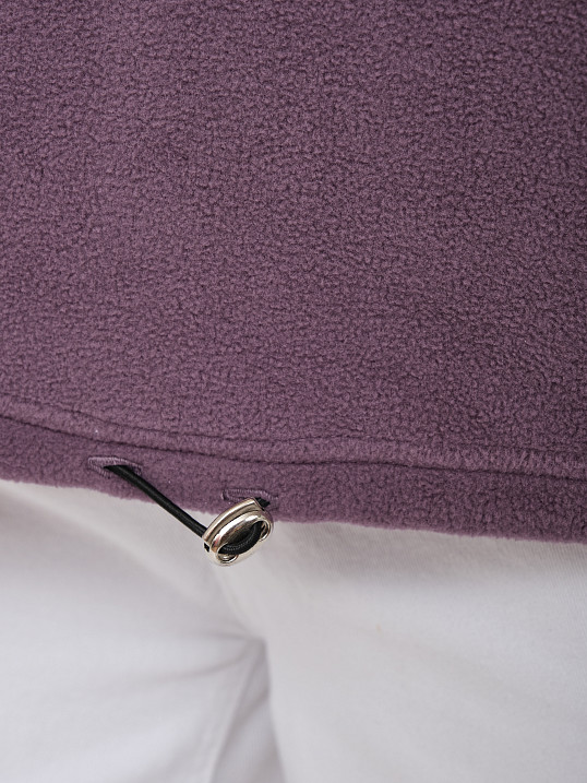 Толстовка жен. Тренд флис т.лиловый