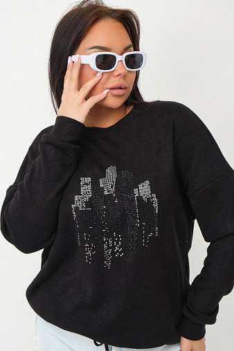 Джемпер женский Келли черный