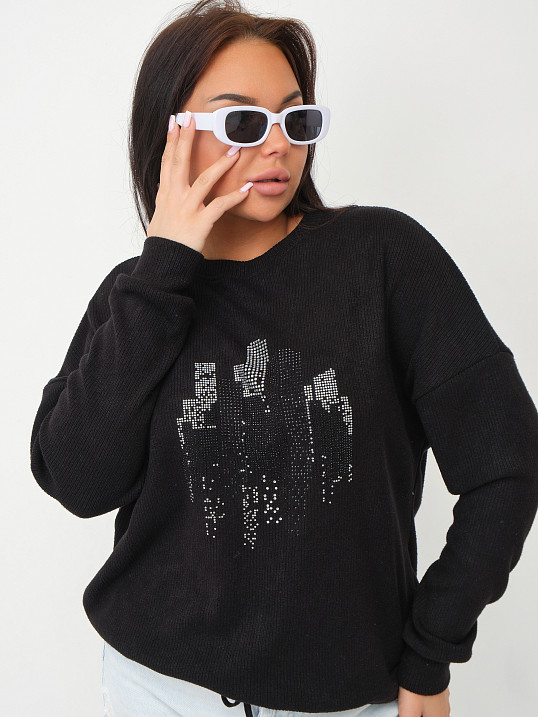 Джемпер женский Келли черный