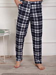 Брюки мужские Легион сине-белый/клетка