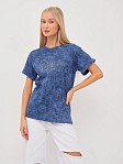 Футболка женская Арабеска св.индиго