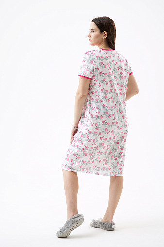 Ночная сорочка Катерина малина