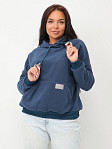 Толстовка женская Бэлла флис петроль