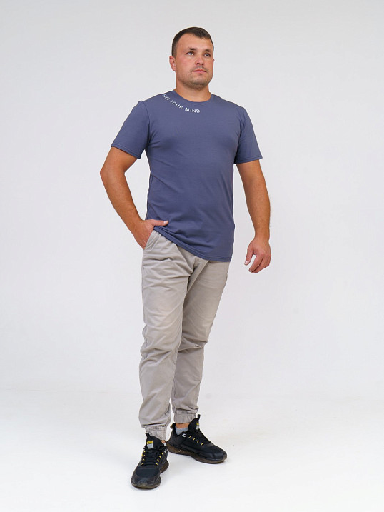 Футболка мужская Экстрим серый