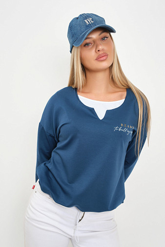 Свитшот женский Молли петроль