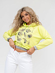 Толстовка женская Элен лимон