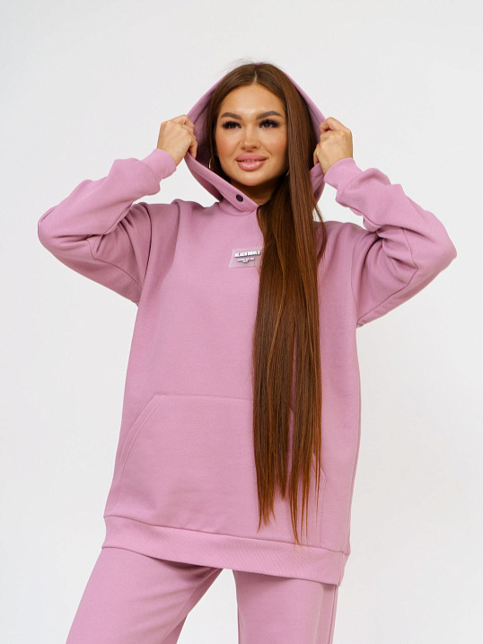 Толстовка Лакоста брусника