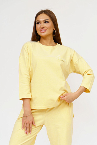 Костюм женский Мегаполис желтый