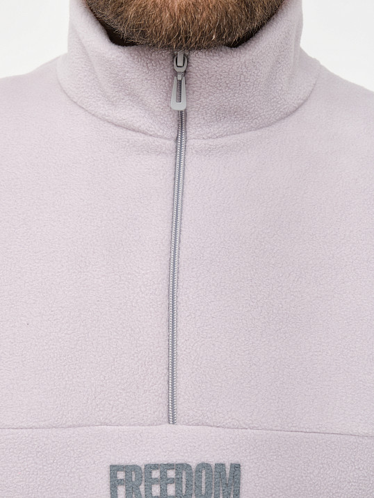 Толстовка муж. Драйв флис св.серый