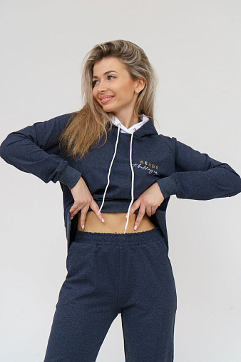 Костюм Элегия Синий меланж