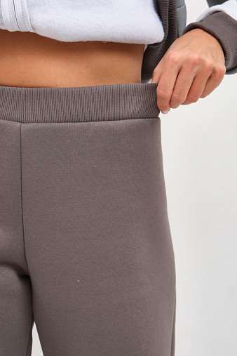 Костюм женский Дюна набивка начёс серый