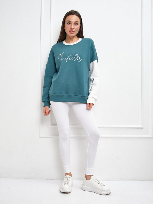 Толстовка женская Медея начес петроль