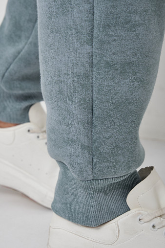 Костюм женский Дюна начёс фисташка