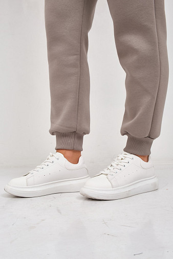 Костюм женский Дюна набивка начёс олива