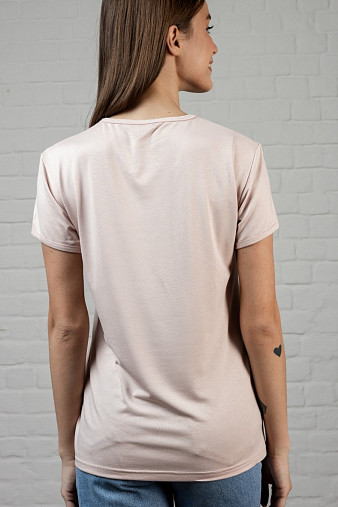 Футболка Селфи чайная роза