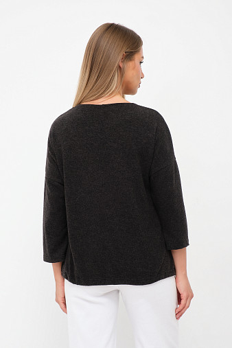 Джемпер Оливия т.серый