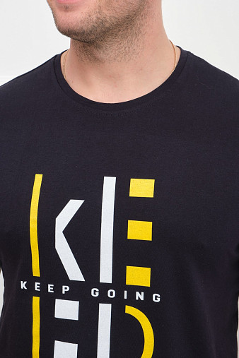 Футболка мужская Фантом синий