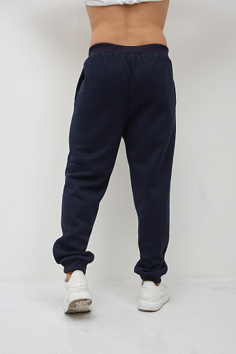 Брюки мужские теплые синий