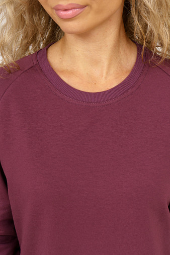 Толстовка женская Дабл лиловый