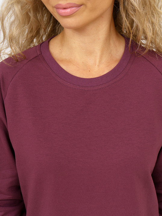 Толстовка женская Дабл лиловый