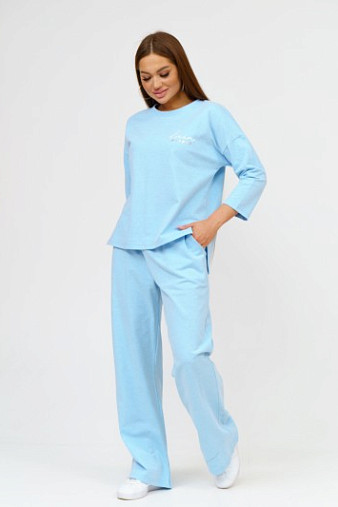 Костюм женский Мегаполис голубой