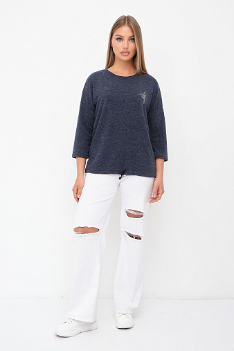 Джемпер Оливия синий