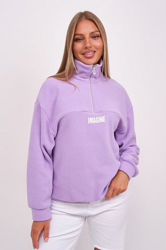 Толстовка жен. Тренд-2 флис лаванда