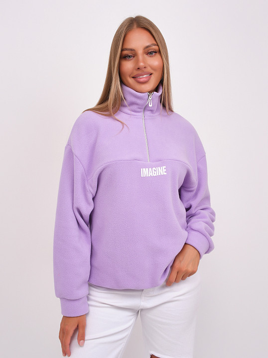 Толстовка жен. Тренд-2 флис лаванда