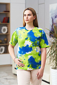 Футболка Тай-Дай лайм