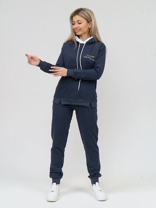 Костюм Элегия Синий меланж