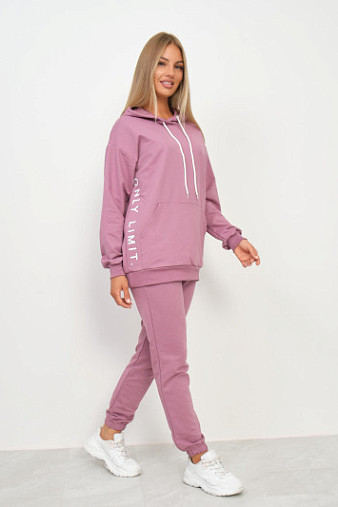 Костюм Челси футер 2-х нитка лиловый