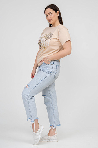 Футболка женская Сафари-2 бежевый