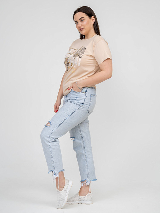 Футболка женская Сафари-2 бежевый